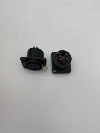 XLR connector bus 5-pin 