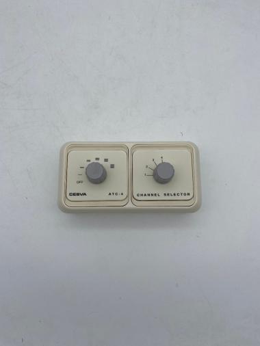 Volumeregelaar + Kanaal selector